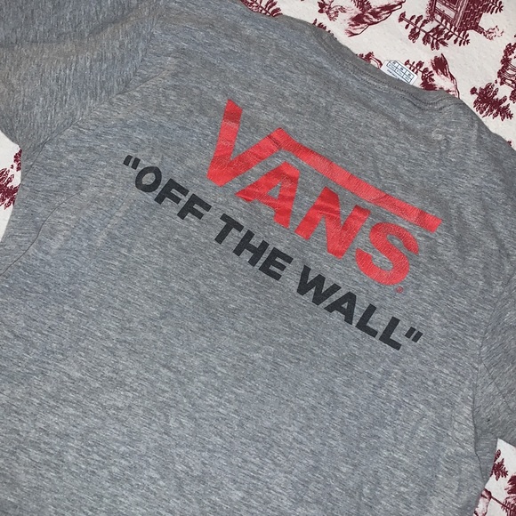 women’s medium crop top vans t-shirt - Picture 2 of 3